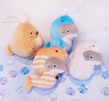 マスコット　おでかけ子ザメ　ベビー子ザメましゅもっち　ひとくちサイズ　全種セット 大人気作品『おでかけ子ザメ』に登場する「ベビー子ザメ」と