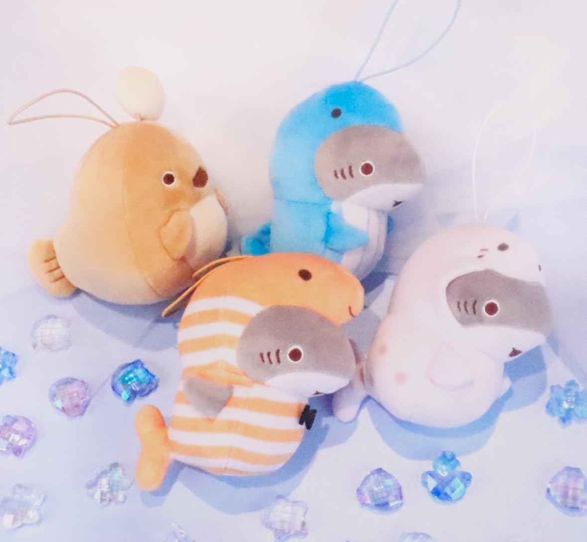 Amazon.co.jp: おでかけ子ザメ ぬいぐるみ ましゅもっち