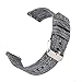 Abanen 20mm Watch Bands for Garmin Venu 2 Plus/Venu Sq, Quick Release Canvas Nylon Wristband Strap for Vivoactive 3,Forerunner 158, Vivomove Sport/Style/Luxe (Gray)