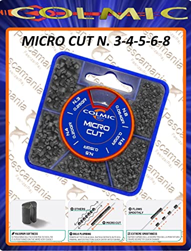 Colmic Mascotte Micro Cut N. 3-4-5-6-7-8
