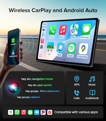 Radio para coche con pantalla 11.5 pulgadas compatible Jeep Wrangler JK miniatura 4