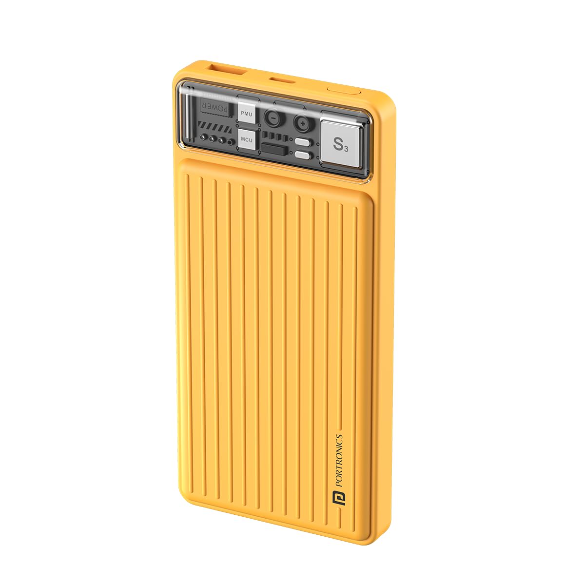 Portronics Luxcell 10K 10000 mAh Designer Power Bank with 22.5W Max Output, LED Indicator, Mach USB-A Output, Type C PD Output, Type C Input, Wake Up Button(Yellow) (B0CM8WG6L8) Amazon Price History, Amazon Price Tracker