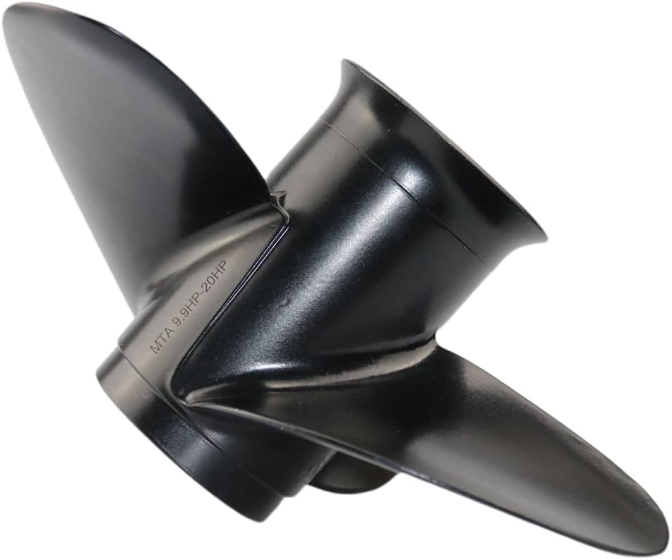 Boatman Boat Aluminum Propeller 9 1/4x8 9 1/4x9 9 1/4x10 9 1/4x11 fit Mercury/Tohatsu Outboard Engine 9.9/15/20HP,14 Spline Tooth