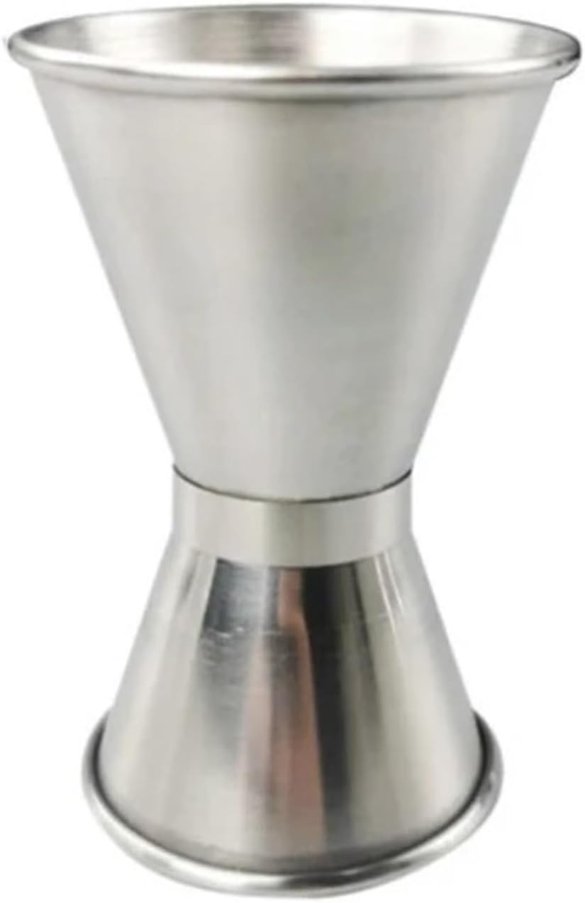 Stainless Steel Cocktail Jigger – Dual-Sided Measuring Cup (20/40ml and 30/60ml) for Wine, Spirits, and Mixed Drinks(M)