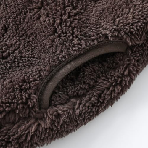 Kids Boys Girls Jacket 2-11T Youth Winter Warm Solid Color Coat Zip-up Sweater Fall Clothes4