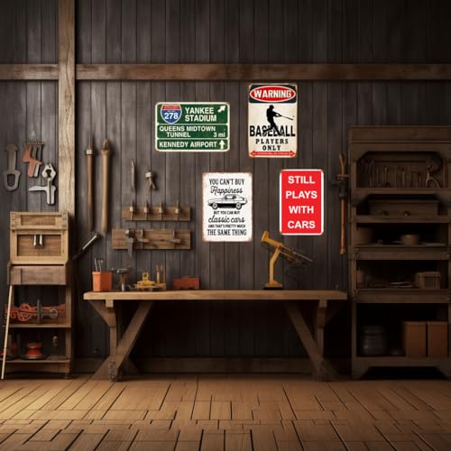 HomDeo Garage Vintage Metal Sign