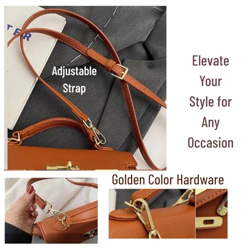 Crossbody Bags For Women PU Leather Trendy Shoulder Bag with Adjustable Strap Cross Body Bag Small Handbags Purse2