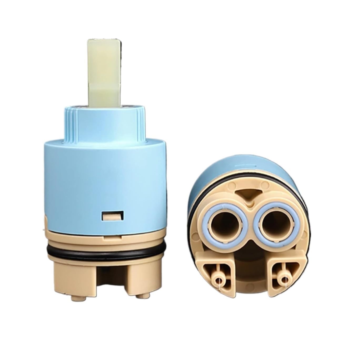 Cartuchos cerámicos para grifos， 40MMTap Cartucho 40mm, Válvula de Cartucho de Disco Cerámico de Agua for Grifos Monomando Monomando de Baño o Cocina(40mm)