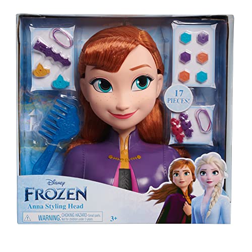 Frozen Disney 2 Basic Anna Styling Head - vue 7