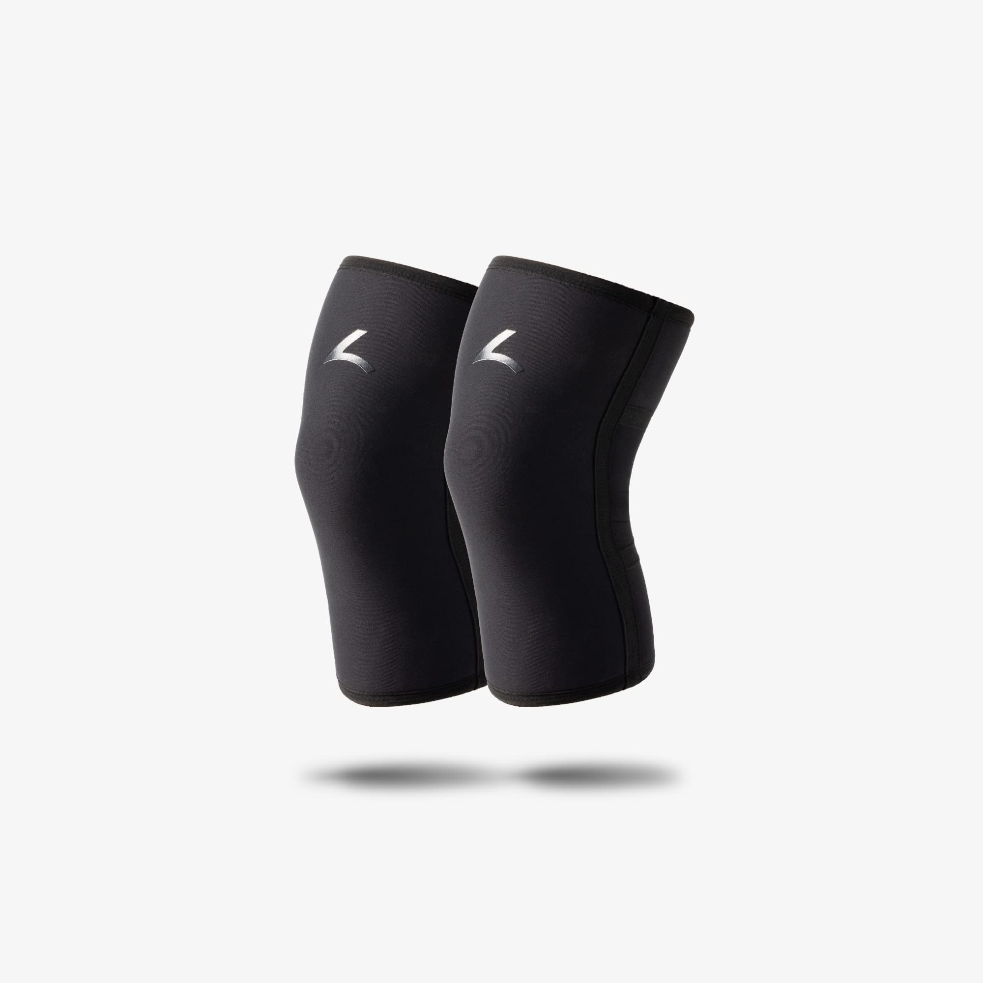 Reeva Powerlifting Knieschoner - Schwarz - XL