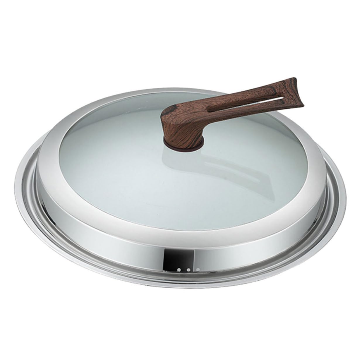 Coperchio per Padelle e Pentole in Acciaio Inox Vetro