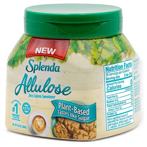 SPLENDA Allulose Plant Based Zero Calorie Sweetener for Baking & Beverages, 9.8 Ounce Jar - Image 6