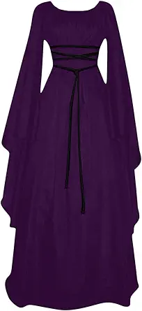 OIOLOYJM Renaissance Costume Women Medieval Sexy Plus Size Witch Vampire Gothic Halloween Costumes Woman 2025 Clothes Dresses