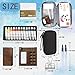 Watercolor Paint Set with Storage Bag Mini Watercolor Paint Kit for Travel Pocket Watercolor Set with 12 Colors Watercolor Painting Art Supplies with Easy Clean Wood palette Unique Creative Gift for Teens,Adults