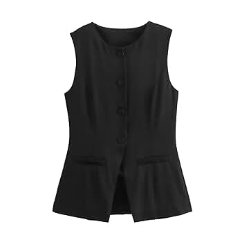 新品未使用 REVERBERATE LONGTAILORED WAISTCOAT REVERBERATE” LONG TAILORED WAISTCOAT LINEN /COTTON BLACK