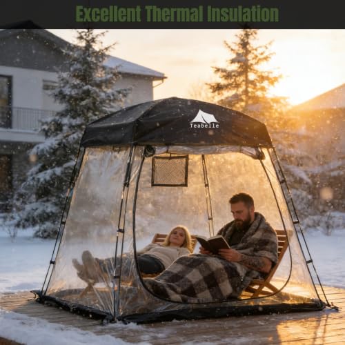 Teabelle Transparent Sports Tent miniatura 7