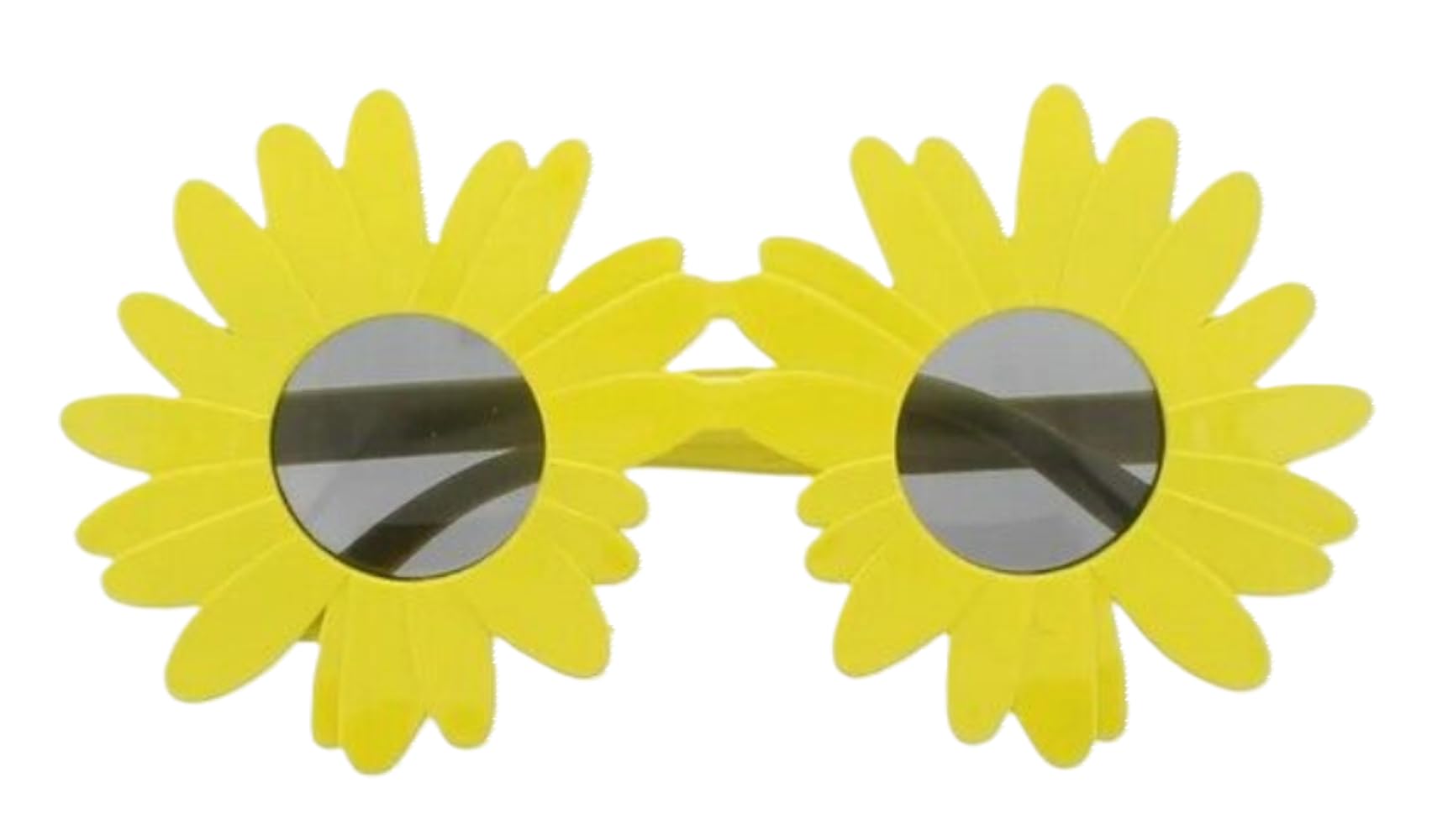Unisex Novelty Fancy Dress Yellow Sunflower Novelty Festival Party Sunglasses