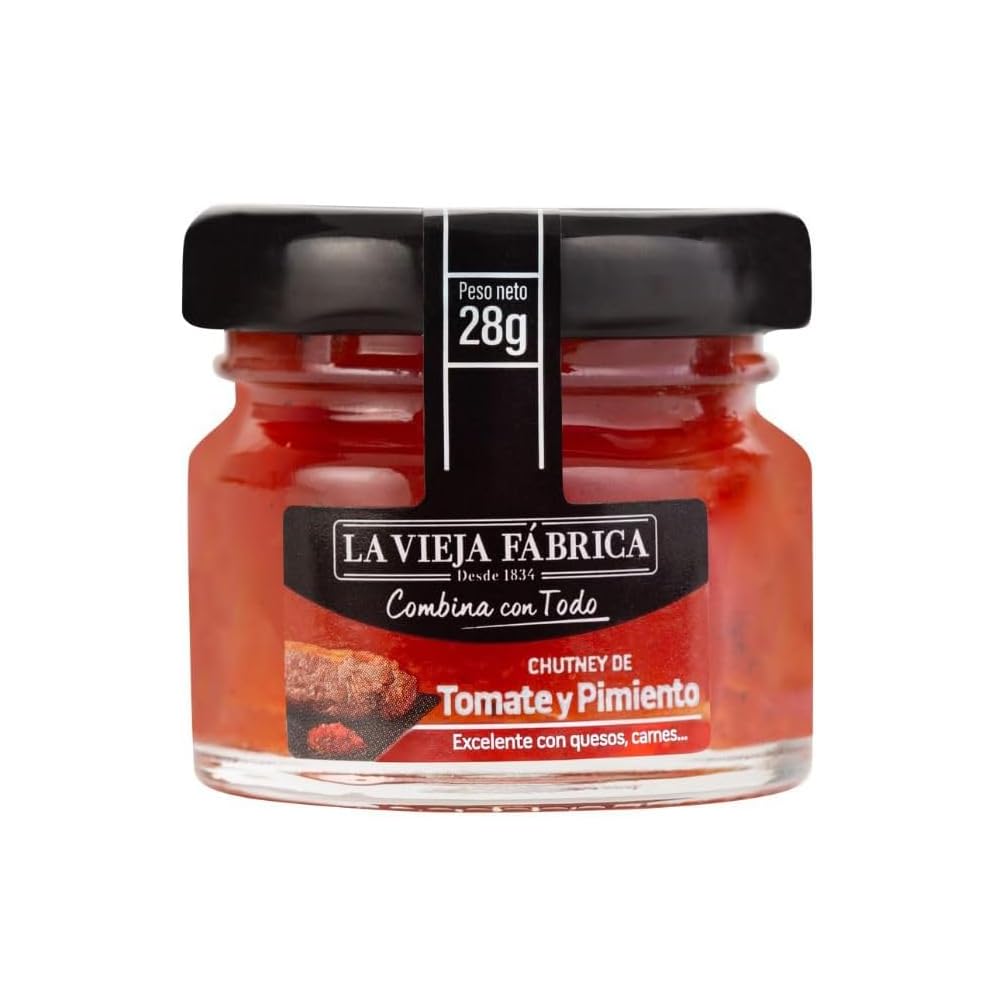 La Vieja Fábrica | Surtido salsa COMBINA CON TODO | Pack de 3 | Pimiento y Jalapeño | Mango y Cebolla | Tomate y Pimiento