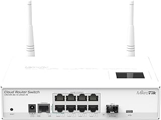 Mikrotik CRS109-8G-1S-2HnD-IN L3 Gigabit Ethernet (10/100/1000) Power Over Ethernet (PoE) White