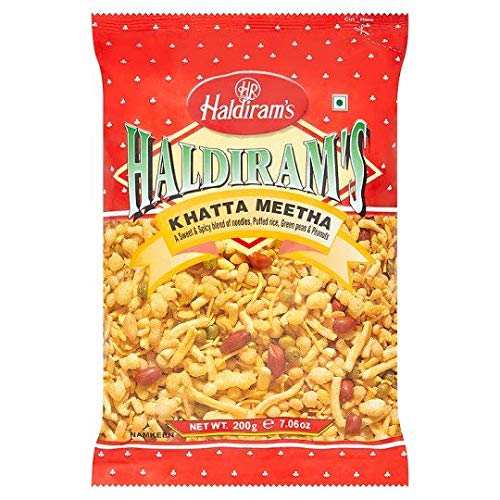 Haldiram's Popular Indian Savouries / Treat for Every Occasions - Khatta Meetha 200G-(Pack of 10)
