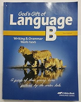 Spiral-bound God's Gift of Language B, Grade 5: Writing and Grammar Work-text Book