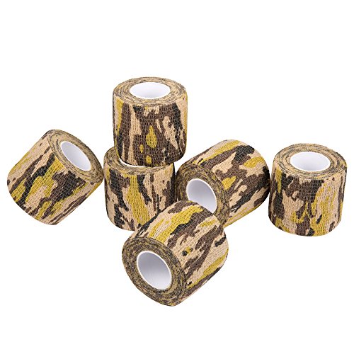 6 pezzi di Benda Autoadesiva Coesiva color