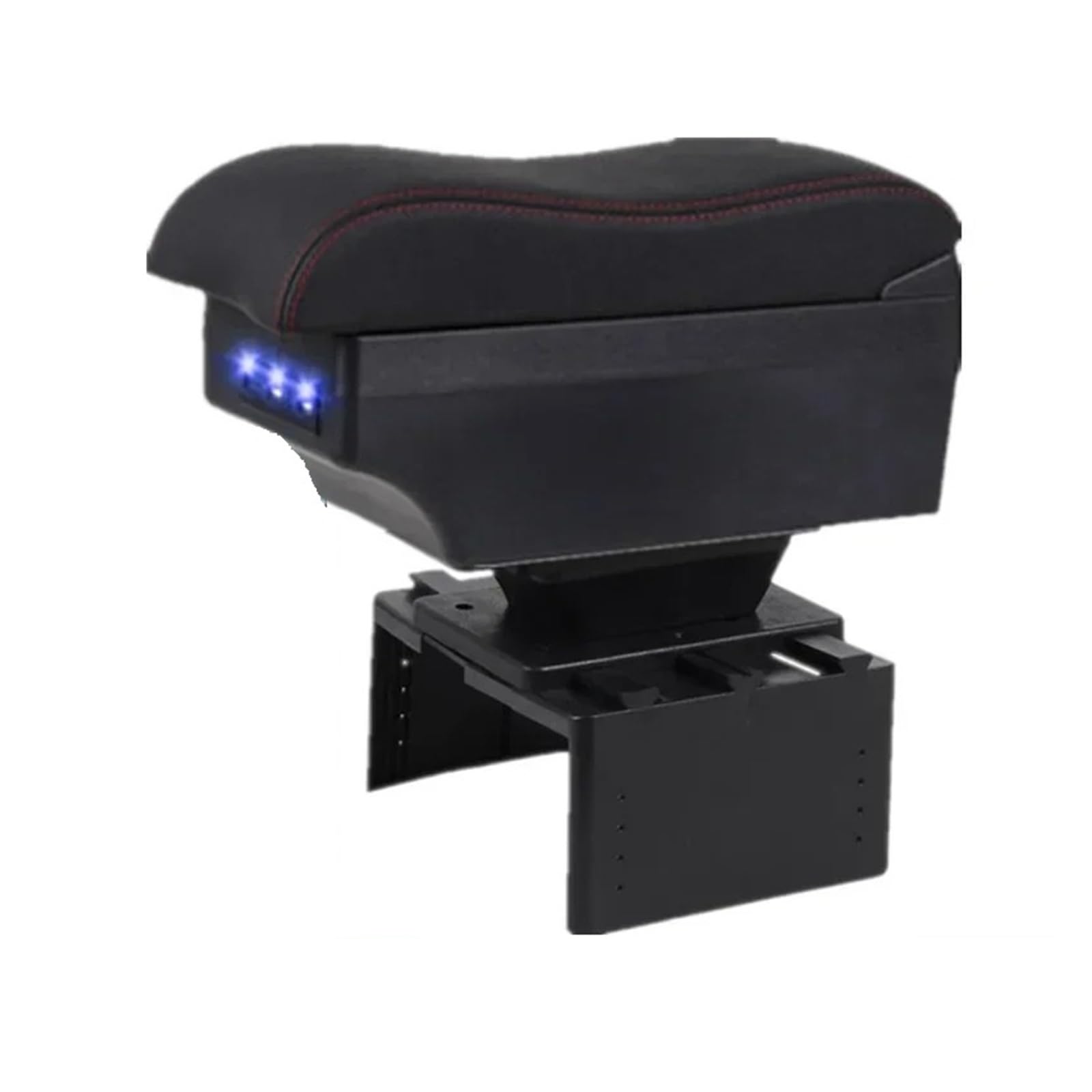 GBGWRMRYX Center Armrest Box For Corolla For Verso Car Armrest Box Central Storage Box Retrofit Interior With USB Accessories Arm Rest(B3 white line 3USB)