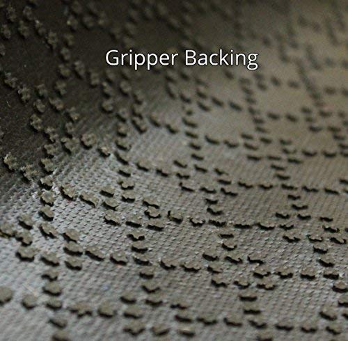 American Floor Mats Fall Day Designer Medium Grey 4' X 6' Entrance Floor Mat With Gripper Backing #TOP4