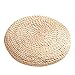 luminiu Coussin De Meditation Coussin Yoga Tatami De Style Japonais Tapis De Yoga Rond Décoration De Sol À La Maison, Rempli D'ouate De Soie, Diamètre 30/40/45 Cm
