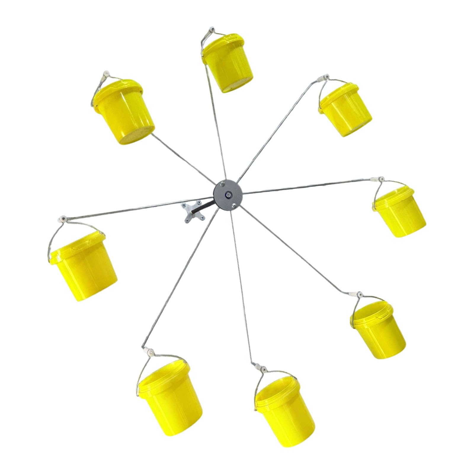 NEWFT Halloween Rotating Bird Feeder in Sturdy Steel Construction Ideal for Trees and Poles