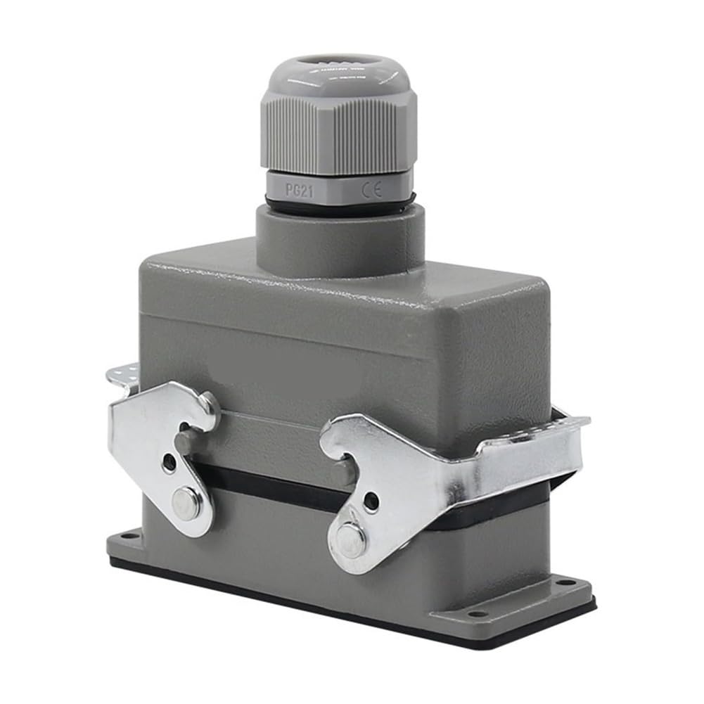 Xnuiasqe Heavy Duty Connector 16 Core, Waterproof Aviation Socket, Suitable for 500V 16A,Aviation Industry Plug and Socket