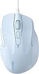 TECKNET USB Wired Mouse, 6-Button Corded Computer Mouse with 4 Adjustable DPI, Optical Computer Mice with Ergonomic Design and 5FT Cord for Laptop, Chromebook, PC, Desktop, Mac, Notebook-Gray
