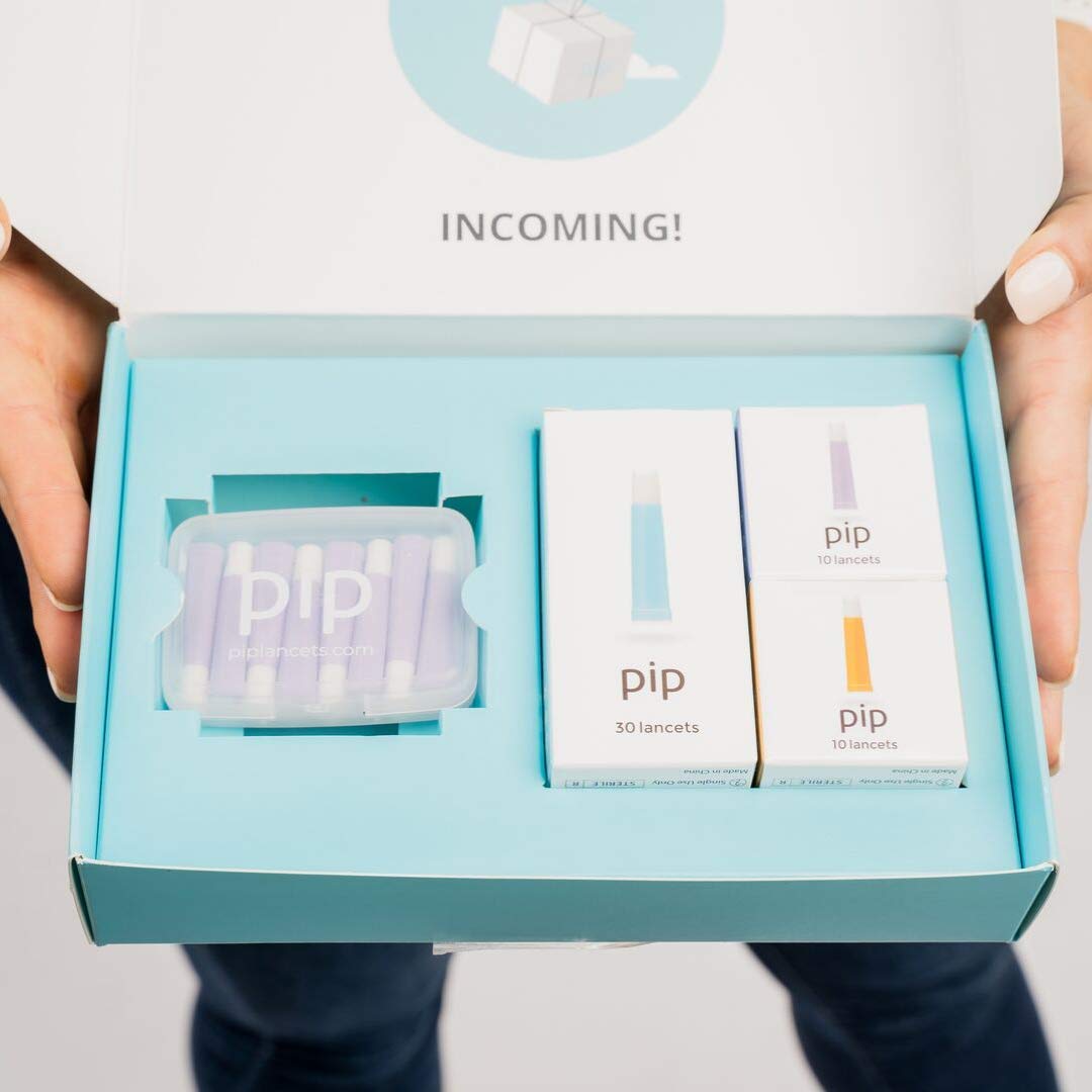 Pip 50 Piece Set AllinOne MultiSize Diabetes Safety Lancet Starter Set MultiSensitive