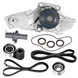 TEMSONE Timing Belt Kit with Water Pump Compatible with 03-18 Honda Accord Crosstour Pilot Odyssey Ridgeline Acura MDX RDX RL TL TSX ZDX Saturn Vue 3.0L 3.2L 3.5L 3.7L V6 TKH002 TCKWP329 19200-RDV-J01