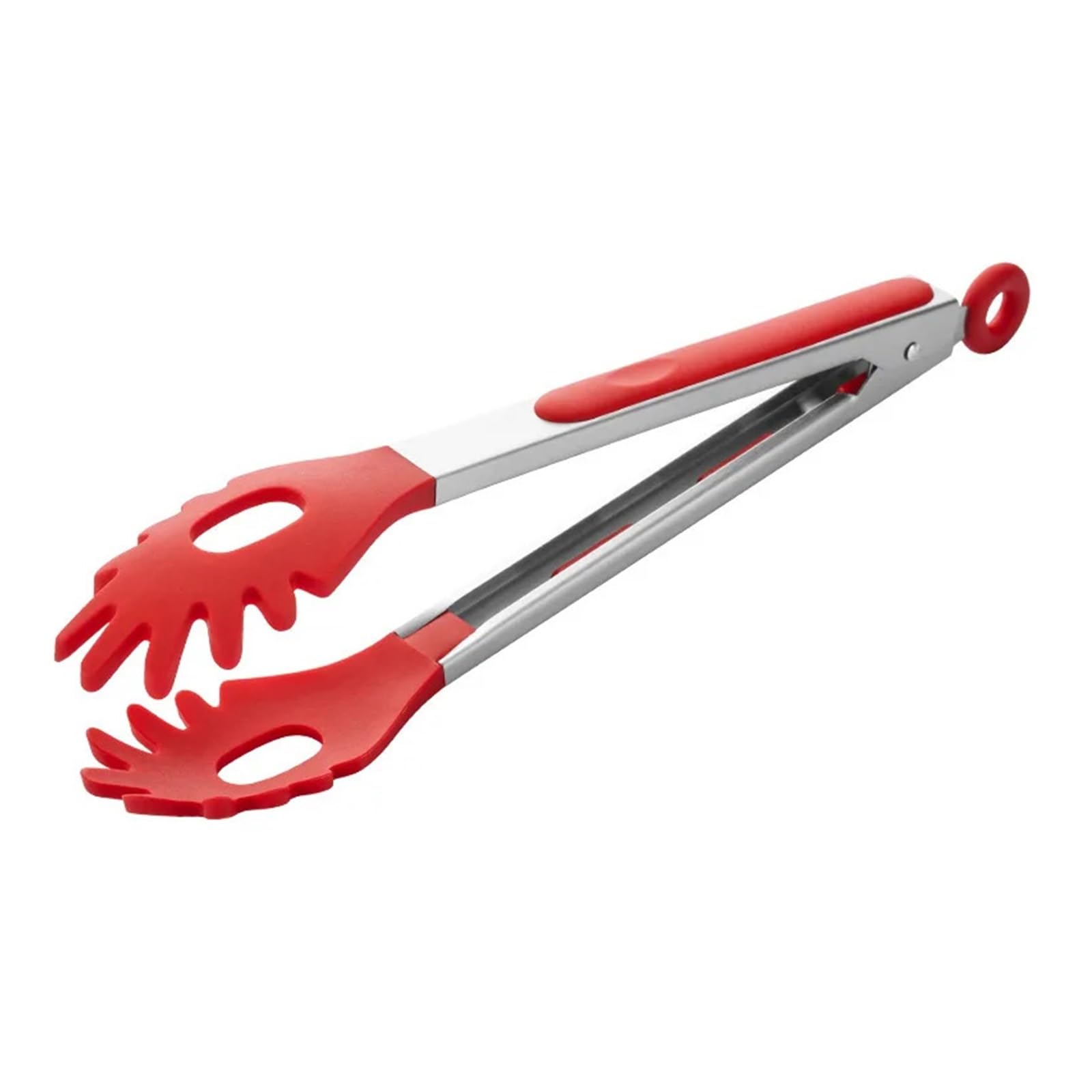 Silikon-Küchenzangen, Edelstahl-Klauen-Lebensmittelklammern, Silikon, for den Außenbereich, Grill, Küchenutensilien(12 Inch Claw Clip)