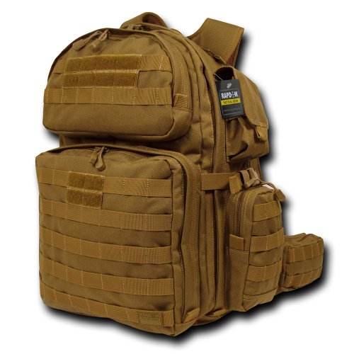 RapDom táctico Rex Assault Pack, Hombre, marrón