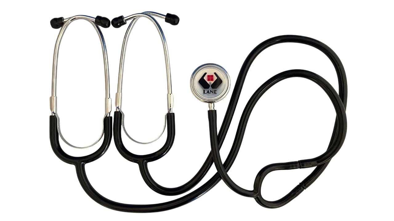 Training Stethoscope by Lane Instrument - Double Binaurals for Teacher and Student