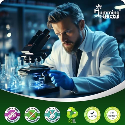 Image of Humming Herbs Olive Leaf & Fruit Extract 1200mg - Advanced Immune Support with Astragalus & Echinacea - Antioxidant-Rich Heart Health Formula
