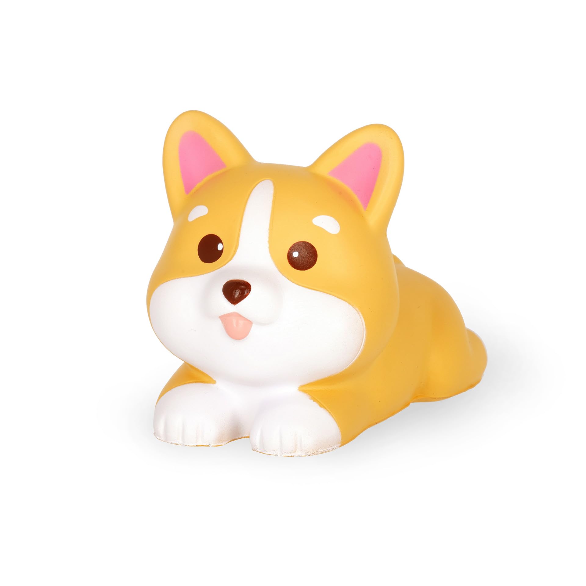 Legami - Stress Relief Toy, Stress Less, Corgi Theme, Polyurethane Material, 11.2 x 14.8 x 13.5 cm