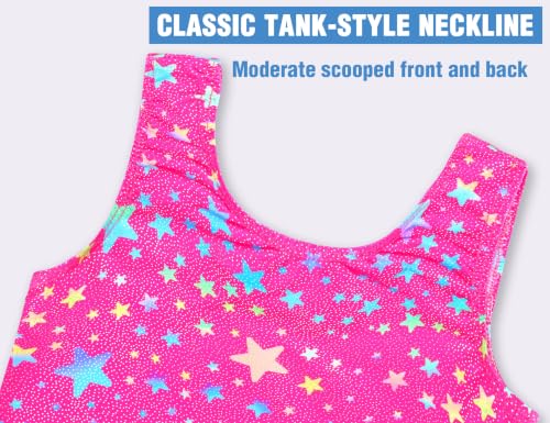 Image of TENVDA Leotards for Girls Gymnastics One Piece Biketard(Multiple Colors)