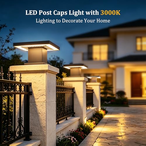 Farolas exteriores LED 3000K impermeables para iluminar caminos y terrazas con luz cálida 3