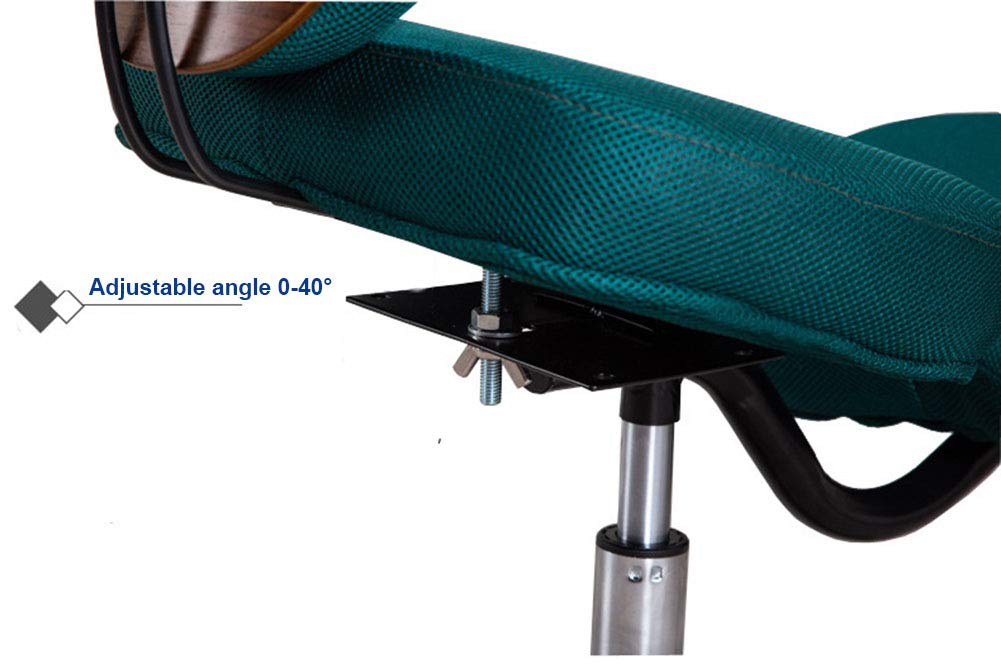 Ergonomischer Kniestuhl mit Rückenstütze – Schaukelstuhl für Haltungskorrektur – höhenverstellbar – 136 kg Traglast – dicker Memory-Schaum