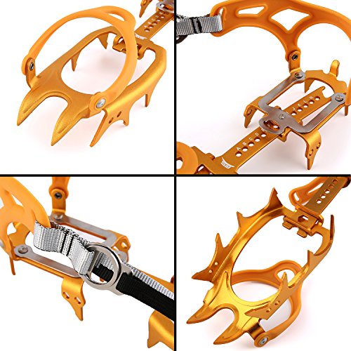 OUTAD Traction Cleats/Crampon for Snow and Ice - Thumbnail 3
