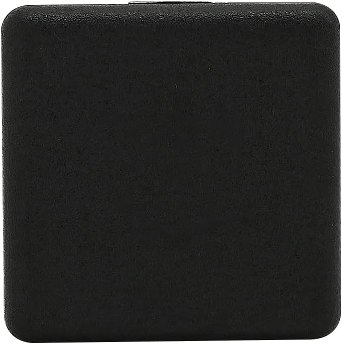 8020, 12271, 30 Series, 30 x 30 Millimeters Plastic Square Molded Push in End Cap for 80/20 30-3030 30x30 Aluminum Extrusion T-Slot Accessories (10, Black, 30mm x 30mm, 30 Series)
