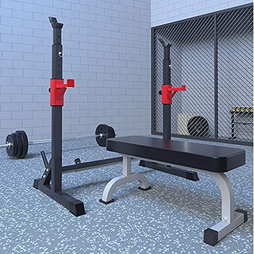 Image of Dip Stands Squat Rack Barbell Rack Barbell Rack Dumbbell Rack for Weightlifting Bed Home Fitness Equipment Rack Dumbbell Bench
