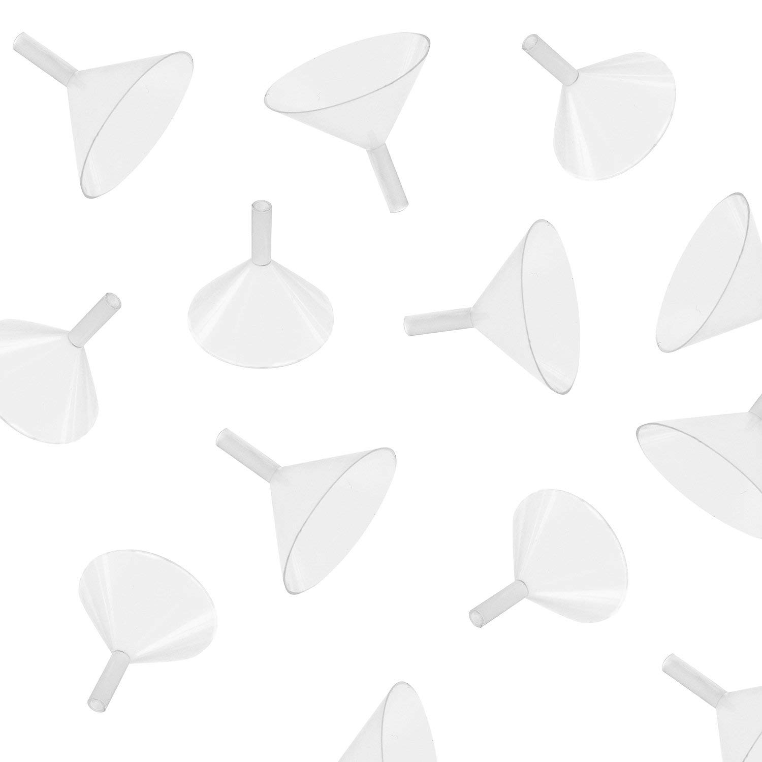 Mini Funne Pack Of 5 Pcs, Mini Funnel, Small Funnel for Lab Bottles, Sand Art, Perfumes, Spices, Powder Funnel, Essential O(Pack Of 5 Pcs, Mini Funnel)