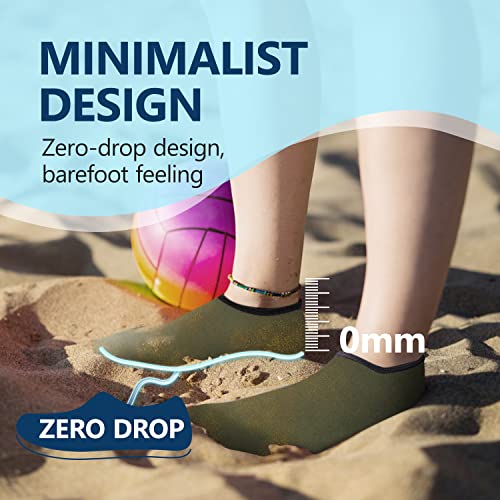 Image of JACKSHIBO Water Shoes for Women Men Quick-Dry Swim Shoes Beach Water Socks | Aqua, Swimming, Yoga, Surf, River, Lake, Kayak, Pool Socks, Cruise Essentials, Sport, Adult, Unisex, Cute, Barefoot, Vacation