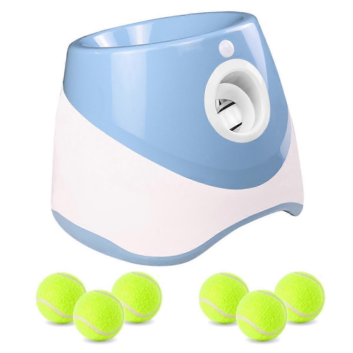 Lanceur de balle de tennis pour chien - Jouets automatiques amusants et interactifs - Catapulte - Lancer A