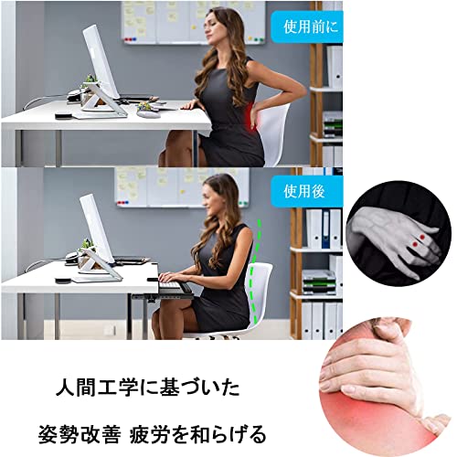 Regulowana podkładka pod klawiaturę i myszkę, ergonomiczna drewniana półka, łatwa instalacja, oszczędność miejsca, wysuwana konstrukcja do domowego biura, konfiguracji stacji roboczej