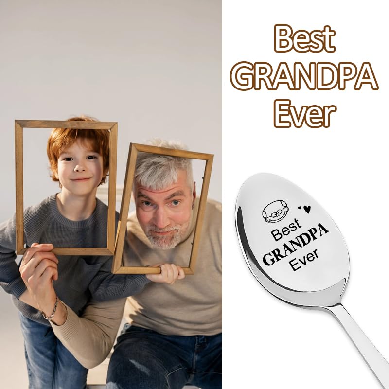 Cucchiaio Nana regalo da nipoti nipoti, buongiorno nana cucchiai per nonna, nonna, festa della mamma, regalo di compleanno per nana tata tè e caffè cucchiaio inciso per amante del caffè regalo